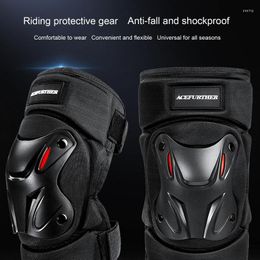 Motorcycle Armour Protective Gear Kneepads Motorbike Adjustable Riding Universal Bike Windproof Knee Protector Pads