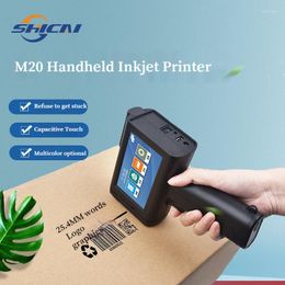 2-25.4mm Handheld Small Inkjet Printer Date Batch Number Qr Code Coding Machine 600dpi Ultra-Clear Printing Multi-Lingual Tools