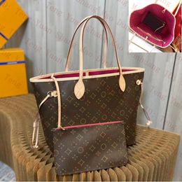 Top 2pcs/set Luxurys Designer Bags Women shoulder bag Messenger bags High Qulity Classic Style Fashion Shoulder Lady Totes handbags purse wallet