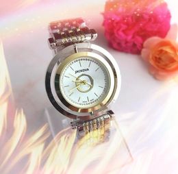 Uhren hochwertige Damenuhr Lässige Designeruhren Quarz-Batterie-Edelstahluhr