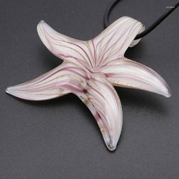 Pendant Necklaces Starfish Shaped Necklace Drop Earrings Jewellery Accessories Resin Material