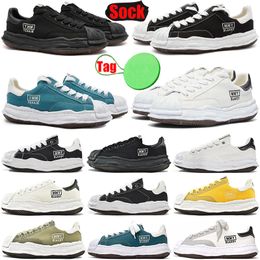 Maison Mihara Yasuhiro Blakey Low OG mmy Sole Canvas Sneakers shoes for men women black white mens womens sports sneakers runners originalY3