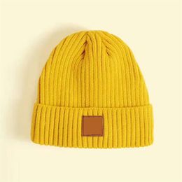 79129 USA Designer Winter Knited CH Beanie Label Winter Vertical Knitted Wool Cap Unisex Folds Casual Beanies Hat 5 Colours Top Qua216m