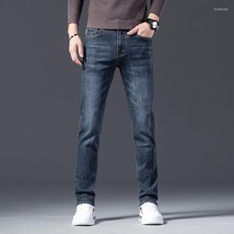 Men's Jeans Casual Long Pants For Men Spring Autumn Businessmen Ankle Length Oversized Mid-waist Fashion Men's Demin