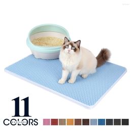 Cat Beds Color Waterproof Double Layer Non-slip Clean Washable Pet Litter Mat Accessories Cats Bed House Pads