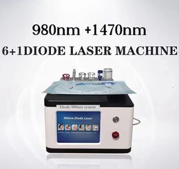 New tech 980nm +1470nm Diode Laser For Haemorrhoids Surgery Skin/EVLT/PLDD/Dental Tightening /blood spider veins removal lipolysis liposuction surgery eqipment