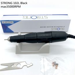 Nail Manicure Set Drill Pen 35K STRONG102L Handpiece For Marathon STRONG 210 Control Box Electric Manicure Machine Nails Drill Handle Nail Tool 230609