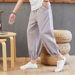 Men's Pants Men's Cargo Oversize Fashion Hip Hop Sweatpants Trousers Stripe Streetwear Pantalones Casual Techwear