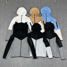 Mens tracksuit Tech fleece designer multi-color casual coat womens sports pants spring and autumn N Print suit size M/L/XL/2XL UG4C