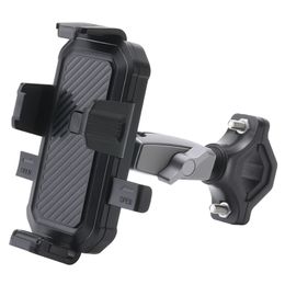 Universal 360 Degree Rotation Sports Bicycle Motorbike Mobile Phone Holder for Bicycle for Handlebar Mount Compatible with iPhone Samsung All Cell Phone