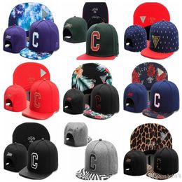 2019 Cayler & Sons C letter Unisex Fashion Classic Cotton Snapback Caps Embroidery Mens Flat Brim Baseball Cap Hip Hop Hats271J