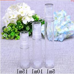 5g/ml 10g/ml 15g/ml Clear Lucency Plastic Pump Bottle Shanpoo Lotion Cream Cosmetic Emulsion Empty Packing Bottlegood qty Mlklf