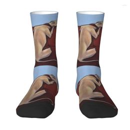 Men's Socks Whippet Sihthound Dog Mens Crew Unisex Cool 3D Printed Greyhound Dress