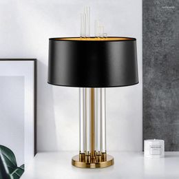 Table Lamps Nordic Postmodern Glass Rod Lamp Is Applicable To The Decorative Of Living Room And Study Bedside