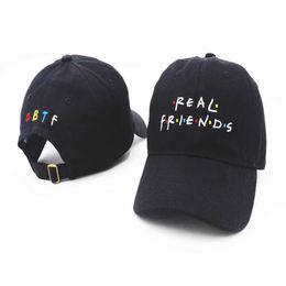 2020 Real Friends Baseball Cap Trending Rare Hat I Feel Like Pablo Kanye Snapback Cap Tumblr Hip Hop Dad Hat Men Women292e