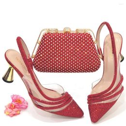 Dress Shoes Doershow Fashion And Bags To Match Set Italy Party Pumps Italian Matching Shoe Bag For Shoes! HSD1-3