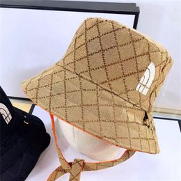 High Quality Bucket Hats Designer Beanie Mens Hat Womens Wide Brim Hat Casual Cotton Print Fashion Beach Sun Cap337W