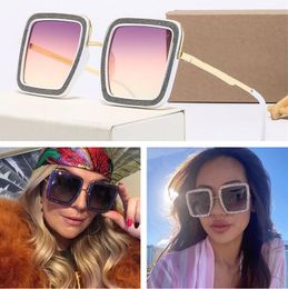 TOP Designer sunglasses fashion Sunscreen Luxury sunglasses for men women Beach shading UV protection relaxation glasses trendy gift with box very nice