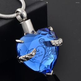 Chains Assorted Pesonalized Finely Crafted 'Always In My Heart' Cremation Pet/Human Urn Pendant Necklace Memorial Jewelry