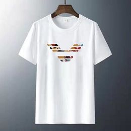 2025 White Mens t shirt designer T-Shirts men tops solid Colour top tshirt Tees breathable tshirts design tee loose tshirts short sleeve clothing S-5XL