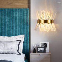 Wall Lamp Lantern Sconces Long Nicho De Parede Rustic Home Decor Wireless Led Light For Bedroom