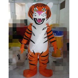 halloween Tiger Mascot Costume Top quality Cartoon Character Outfits Suit Christmas Carnival Unisex Adults Carnival Birthday Party Dress