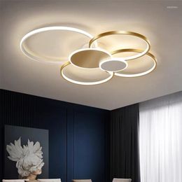 Ceiling Lights LED Chandelier Light Modern Living Room Dining Bedroom Hall Lighting Lustre Luminaire Lamp Fixture Drop Dero