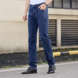 Men's Jeans 2023 Big Tall Men Clothing 6'8 Black Zipper Extra Long Length Extended Pants 200cm 190cm 120cm Summer Denim Trousers