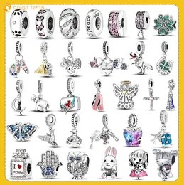 925 Sterling Silver for pandora charms authentic bead Pendant women Bracelets beads Rabbits girls perfumes Charm