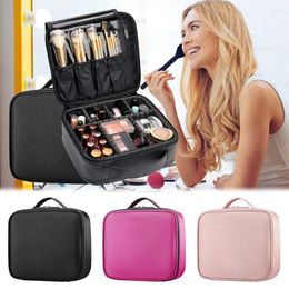 Cosmetic Bags Zipper Pouch Multifunctional Travel Organiser Bag Makeup Brush Case Toiletries Storage