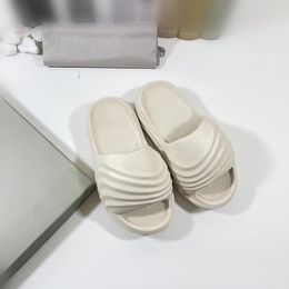 foam runners slippers silent anti slip wear-resistant slippers couples at home indoor and outdoor bathroom slippers rubber foam soft bottomed beach slippers