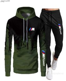 Hoodies Men039s Sweatshirts 2023 Ink Brand Printed Bmw Fashion Hoodie Tracks6637550