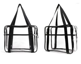 Cosmetic Bags Transparent Ladies Bag PVC Travel Storage Zipper Bathroom Waterproof Toilet Portable