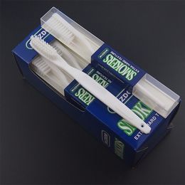 Toothbrush DR.PERFECT 12pcs /Box Home Use Toothbrush Fancy Packing Super Hard Toothbrush Oral Care Double Oral Cleaning 230609