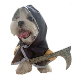 Cat Costumes Halloween Costume For Pet With Reflective Edging Cloak Witch Hat Puppy Cosplay