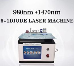 Medical machine 980nm +1470nm Diode Laser For Haemorrhoids Surgery Skin/EVLT/PLDD/Dental Tightening /blood spider veins removal lipolysis liposuction surgery