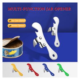 Openers Portable Bottle Jar Opener 4 Colours Kitchen Gadget Can For Emergency Party 230609