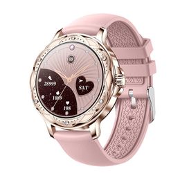 CF12 Women's Smart Watch Bluetooth Call Heart Rate and Blood Pressure Monitoring Smart Bracelet Sports Watch