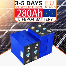 Lifepo4 280AH Battery 280K 3.2V 4/8/16/32PCS 12V 24V 48V Lithium Iron Phosphate Battery Pack RV Golf Cart Boat Yacht Forklift