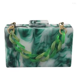 Evening Bags Lady Clutch Purse Women Handbag Acrylic Bag For Wedding Party Beach Pearl Green Wallet Summer Small