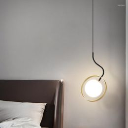 Pendant Lamps Nordic Design LED Lights Creative Home Decor Living Room Bedroom Indoor Lighting Light Fixtures Kitchen Hanging