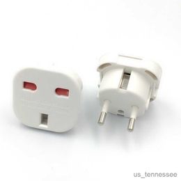 Power Plug Adapter 1pc to 220V Euro Travel Converter Wall British Electrical R230612