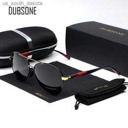 Dubsone 2021 Brand Men Aluminium Sunglasses Polarised UV400 Mirror Male Sun Glasses Women For Men Oculos de sol L230523