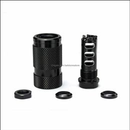 Others Tactical Accessories Gear Upgrade 3Rd Stainless Steel Muzzle Brake 1 2-28Rh Dhxir243T