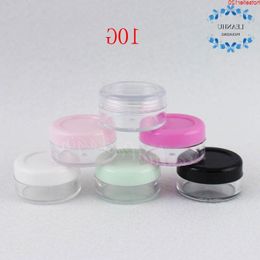 10G Empty Plastic Cream Jar , 10CC Eye / Lip Sample Trial Packaging Bottle Makeup Sub-bottling ( 100 PC/Lot )high quatiy Opobm