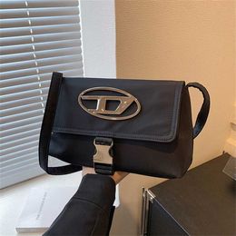 High order nylon niche design metal hardware single shoulder underarm bag womens handbag versatile and simple 80% online outlet store