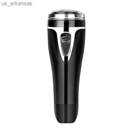 Electric Shaver for Men Rechargeable Cordless Rotary Electric Razor Pop-Up Beard Trimmer Face Shaving Machine L230523