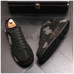 Dress Shoes Luxury Royal Style Men Wedding Dress Shoes Spring Autumn Handmade Embroidery Pattern Exotic Designer Loafers Fashion Laceup Casual sneakers X133 J2306
