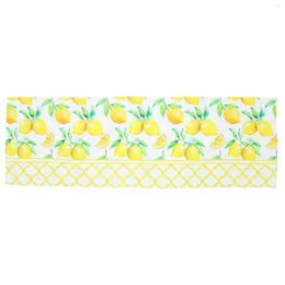 Curtain Fairy Window Drape Lemon Valance Rustic Tier Balcony