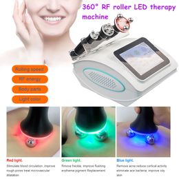 Rolling RF 360 3 Handles Facial Skin Firming and Weight Loss Multipolar Radio Frequency Anti Ageing Fat Removal Slimming Equipment